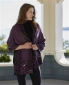 Alpaca Embroidery Shawl